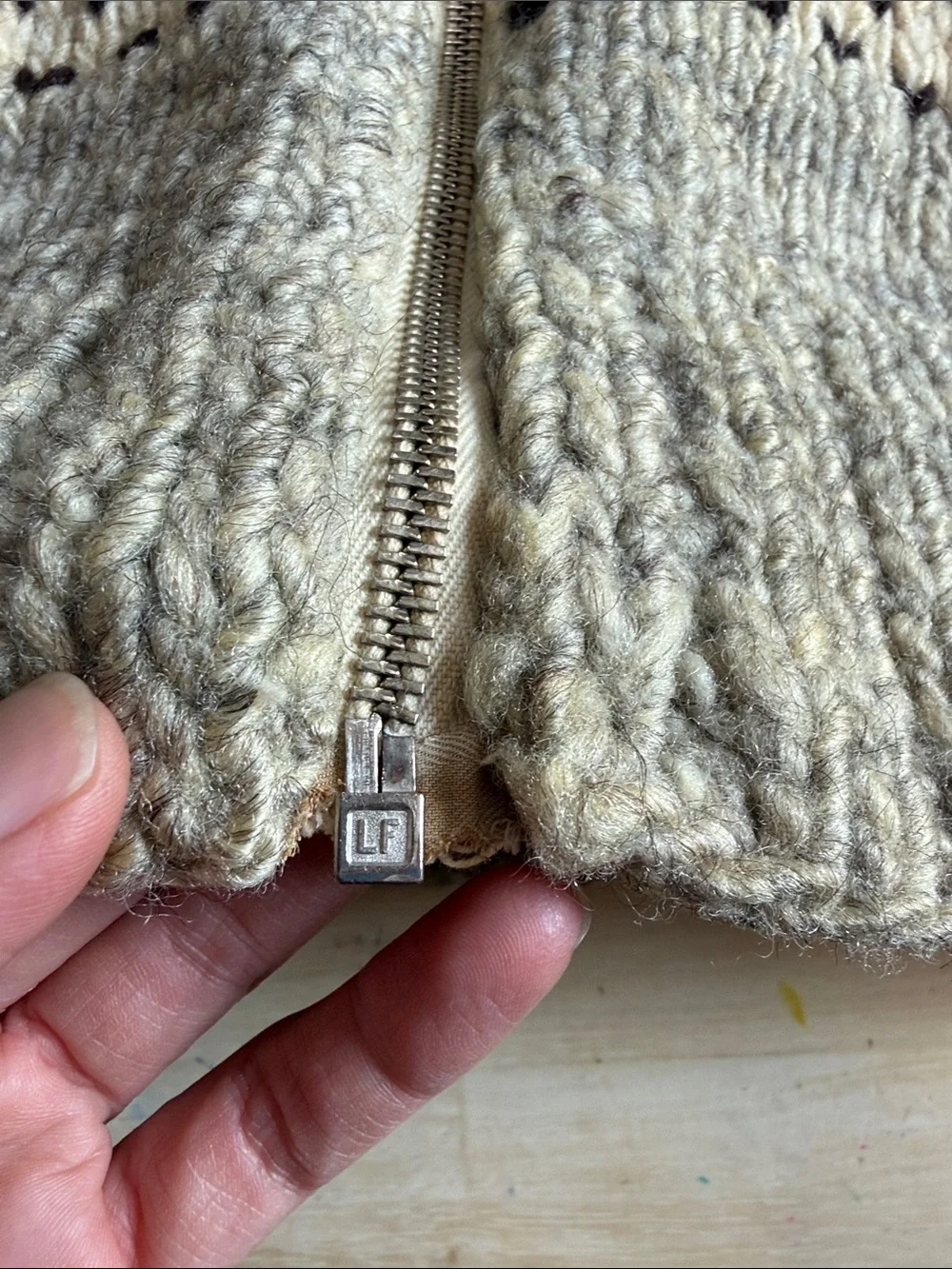 Vintage Cowichan sweater